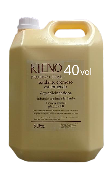 Agua Oxigenada Kleno 40 Volumenes Cremoso Estabilizado X 90